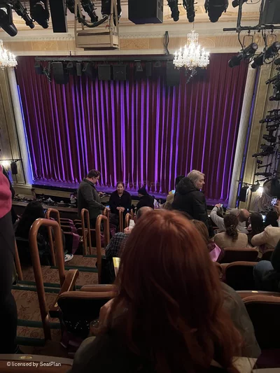 Music Box Theatre Mezzanine J4 view from seat photo