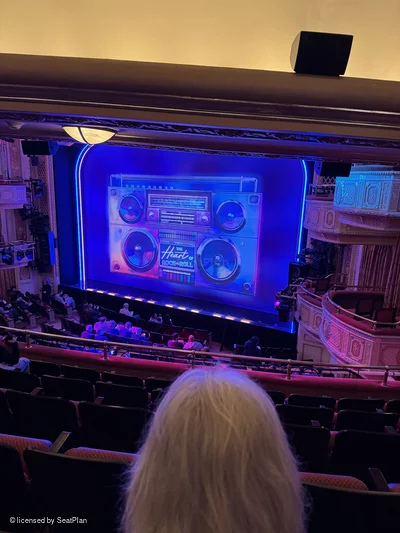 James Earl Jones Theatre Mezzanine F18 view from seat photo