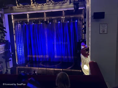 Vaudeville Theatre Dress Circle C18 view from seat photo