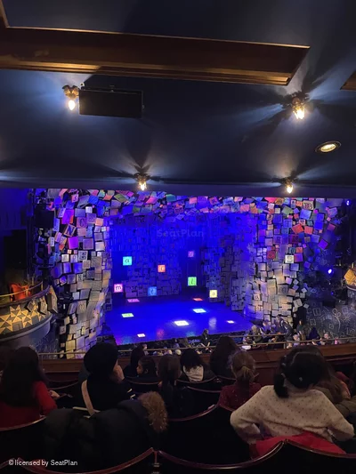 Cambridge Theatre Dress Circle G30 view from seat photo