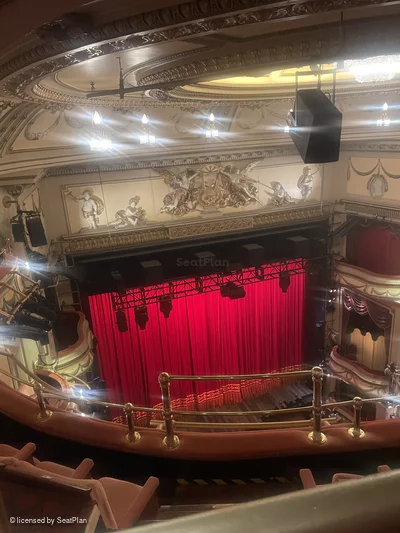 Noel Coward Theatre Balcony C25 view from seat photo