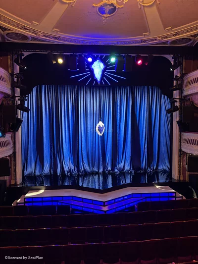 Criterion Theatre Dress Circle A18 view from seat photo