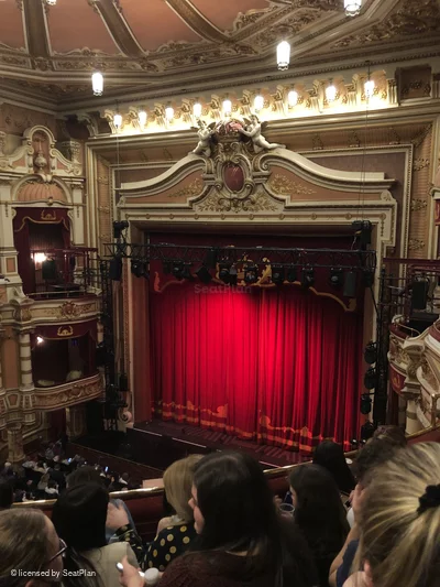 King's Theatre Glasgow Upper Circle E6 view from seat photo