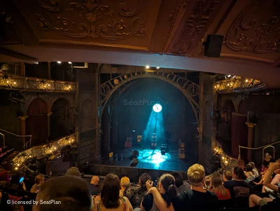 Palace Theatre Dress Circle G13 view from seat photo