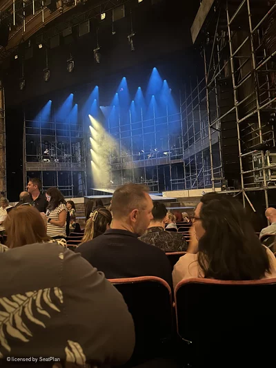 London Palladium Stalls L9 view from seat photo