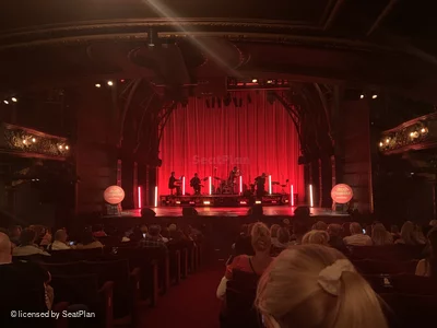 Palace Theatre Stalls R15 view from seat photo
