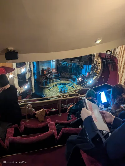 Lyric Theatre Balcony H2 view from seat photo