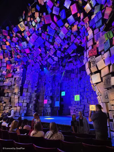 Cambridge Theatre Stalls G1 view from seat photo