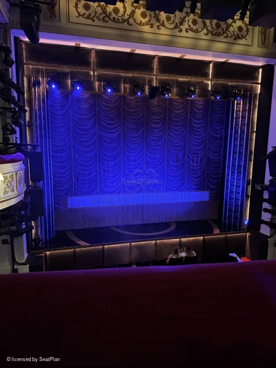 Vaudeville Theatre Dress Circle A4 view from seat photo