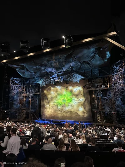 Gershwin Theatre Orchestra T16 view from seat photo