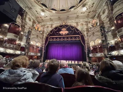 London Coliseum Stalls P5 view from seat photo