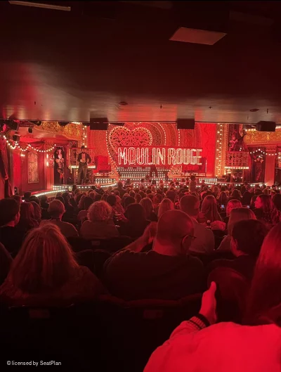 Piccadilly Theatre Stalls S27 view from seat photo
