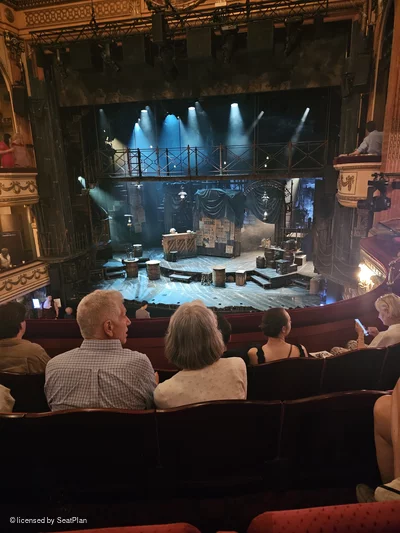 Gielgud Theatre Dress Circle D11 view from seat photo