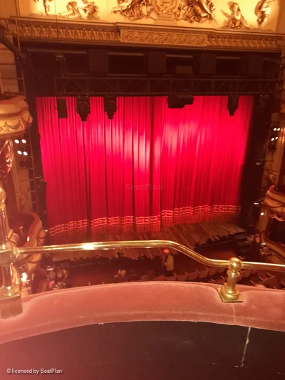 Noel Coward Theatre Grand Circle B24 view from seat photo