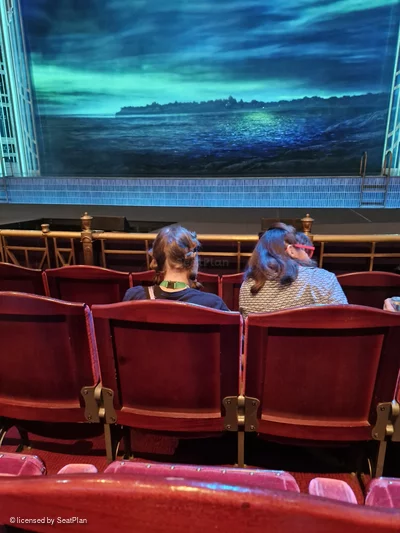 London Coliseum Stalls D17 view from seat photo