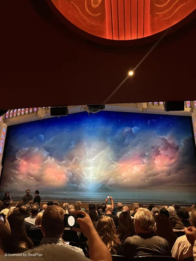Prince of Wales Theatre Stalls L19 view from seat photo