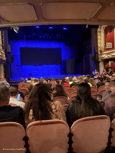 Noel Coward Theatre Stalls P23 view from seat photo