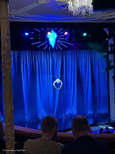 Criterion Theatre Dress Circle E21 view from seat photo