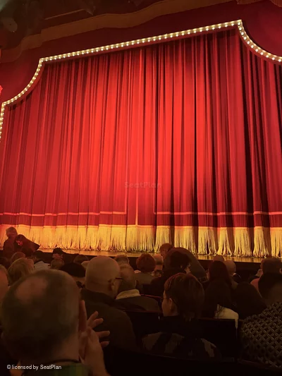 Garrick Theatre Stalls E6 view from seat photo