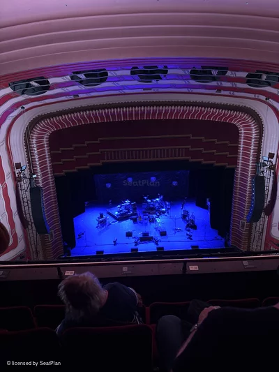 New Theatre Oxford Balcony D27 view from seat photo