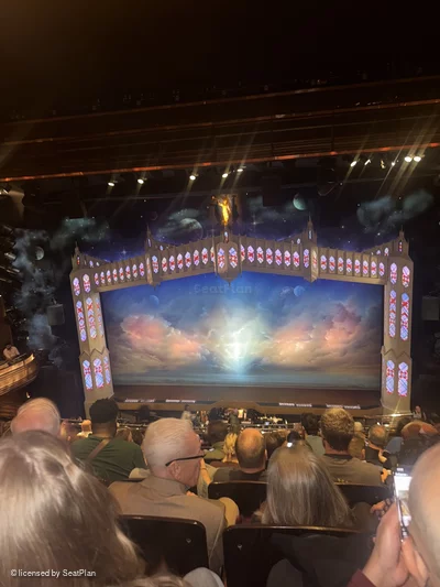 Prince of Wales Theatre Circle K18 view from seat photo
