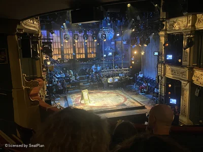Tom Stoppard Theatre Royal Circle D1 view from seat photo