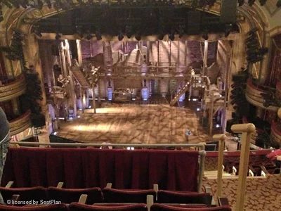 Richard Rodgers Theatre Rear Mezzanine H104 view from seat photo