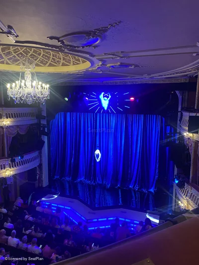 Criterion Theatre Upper Circle A9 view from seat photo