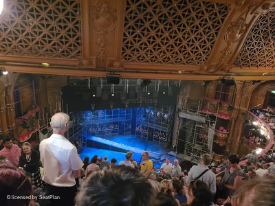 London Palladium Grand Circle M46 view from seat photo