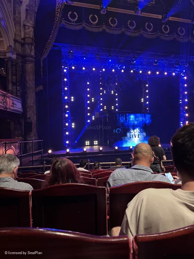 London Coliseum Stalls J31 view from seat photo