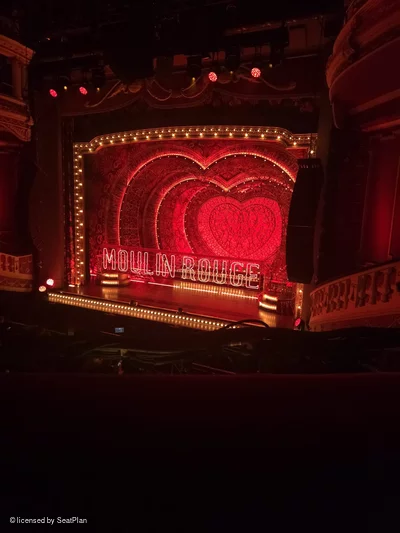 Sunderland Empire Dress Circle A13 view from seat photo