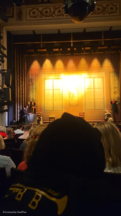 Vaudeville Theatre Stalls F9 view from seat photo