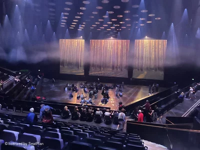 ABBA Arena Block H M27 view from seat photo