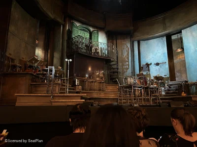 Walter Kerr Theatre Orchestra E115 view from seat photo