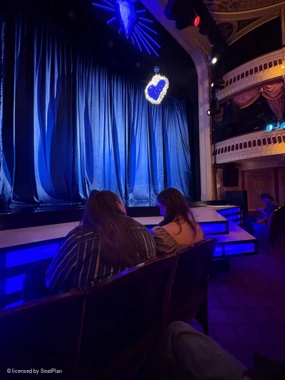 Criterion Theatre Stalls C18 view from seat photo