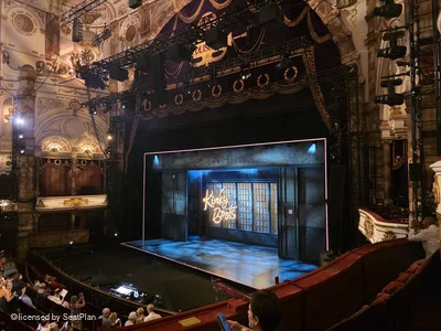 London Coliseum Dress Circle C2 view from seat photo