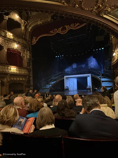 Apollo Theatre Stalls Q2 view from seat photo