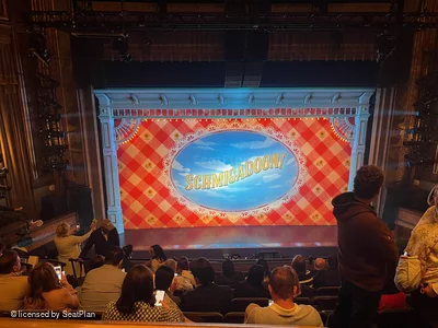 Nederlander Theatre Mezzanine H111 view from seat photo