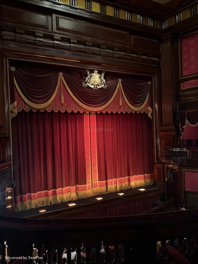 St Martin's Theatre Dress Circle C4 view from seat photo