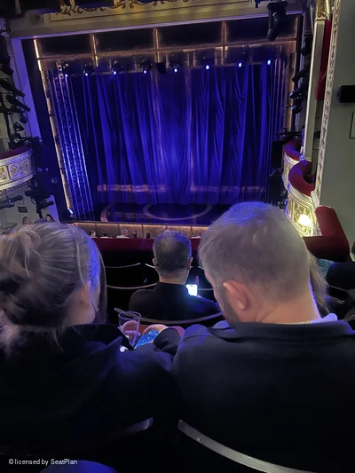 Vaudeville Theatre Dress Circle E17 view from seat photo