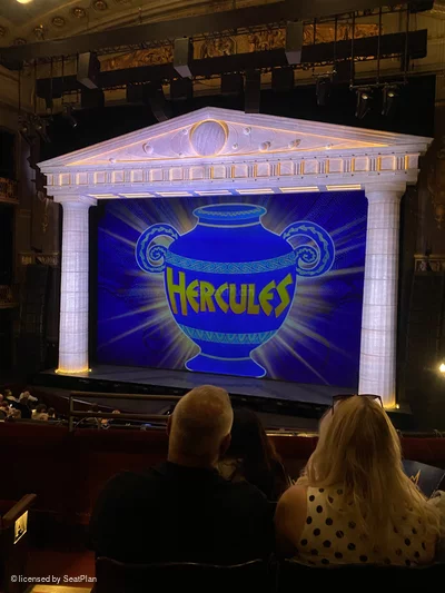 Theatre Royal Drury Lane Royal Circle D18 view from seat photo