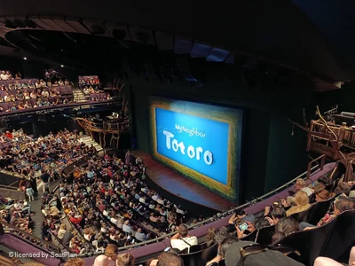 Gillian Lynne Theatre Circle E21 view from seat photo