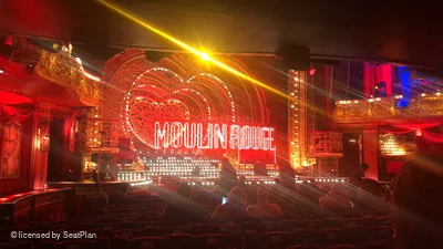 Piccadilly Theatre Stalls P28 view from seat photo