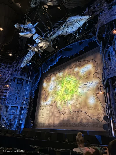 Apollo Victoria Theatre Stalls E11 view from seat photo