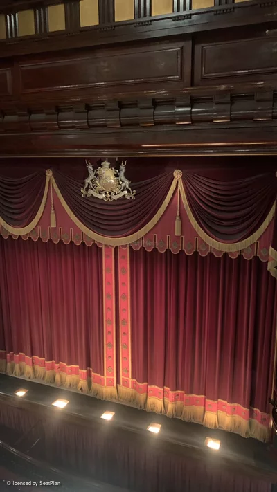 St Martin's Theatre Upper Circle A18 view from seat photo