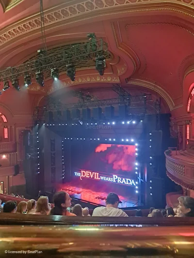 Dominion Theatre Circle H2 view from seat photo