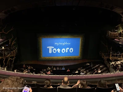 Gillian Lynne Theatre Circle E49 view from seat photo