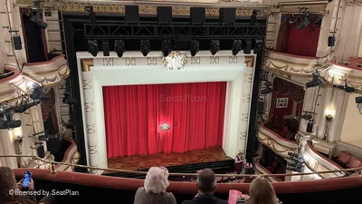 Noel Coward Theatre Grand Circle D21 view from seat photo