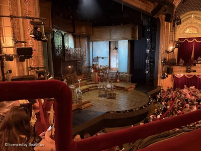 Walter Kerr Theatre Mezzanine A21 view from seat photo