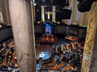 London County Hall Central Gallery D27 view from seat photo